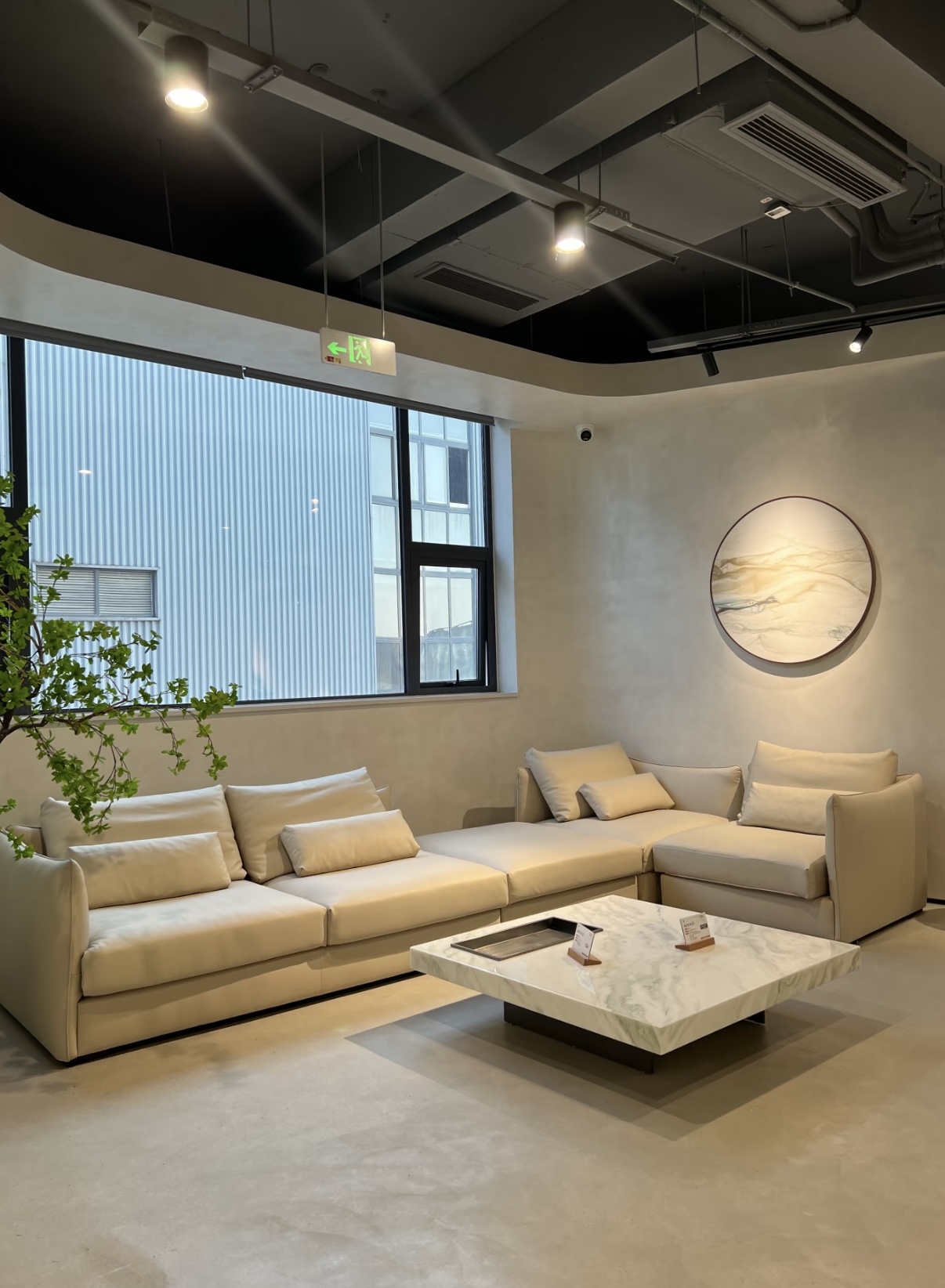 现代简约L型沙发 | 打造高级感办公接待区